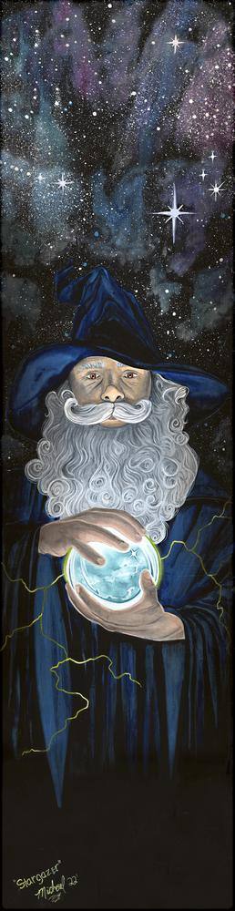 Stargazer, an original painting by Michael Lombardi